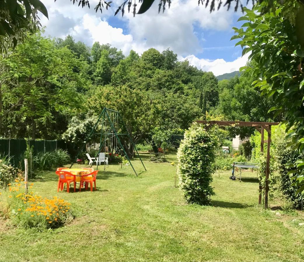 Chambre Et Salle De Bain Prive S'Ouvrant Sur Terrasse, Jardin Et Cuisine D'Ete Quillan Luaran gambar